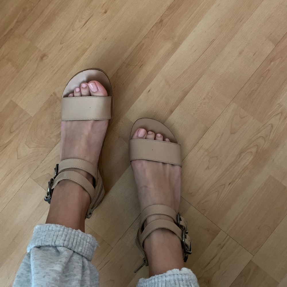 Steve Madden Nude Gladiator Sandal